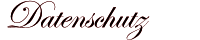 Datenschutz